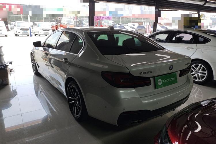 Used BMW 5 Series 2022 Restyled 525Li M Sport Package Rear Left 45 Deg