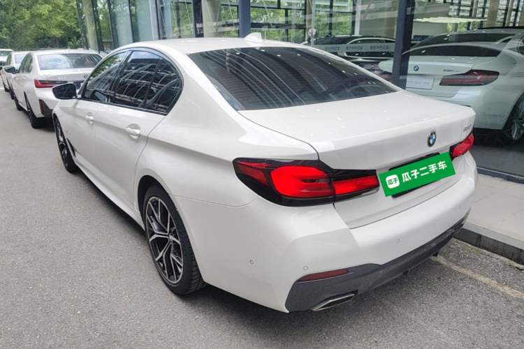 Used BMW 5 Series 2022 Updated 530i M Sport Package Rear Left 45 Deg