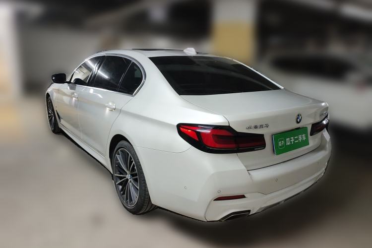 Used BMW 5 Series 2022 Restyled 530Li Leading Edition M Sport Package Rear Left 45 Deg