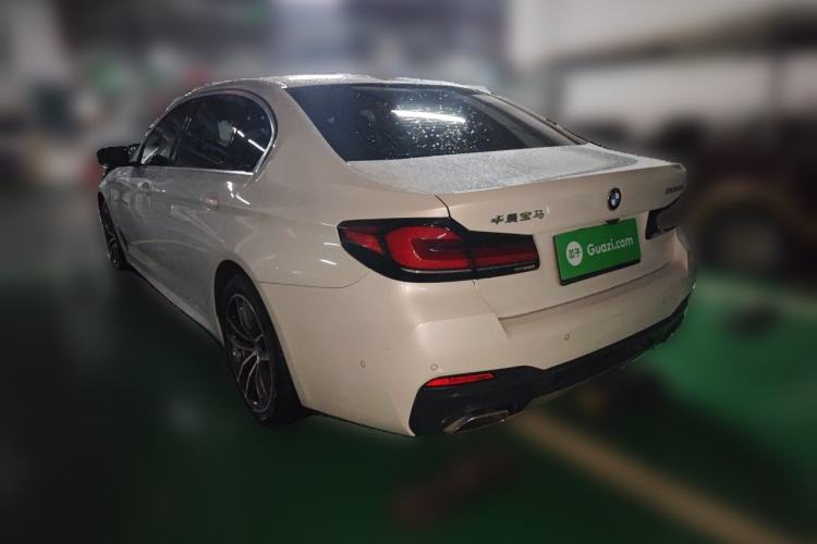 Used BMW 5 Series 2022 525Li M Sport Package Rear Left 45 Deg