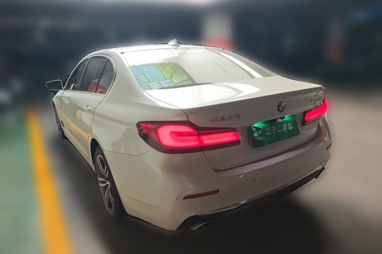 Used BMW 5 Series 2022 Updated 530Li Leading Edition Luxury Package Rear Left 45 Deg