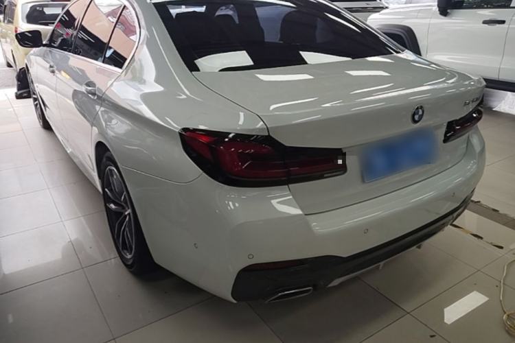 Used BMW 5 Series 2022 Restyled 525Li M Sport Package Rear Left 45 Deg