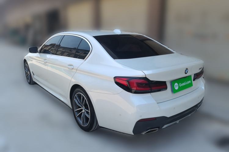 Used BMW 5 Series 2022 Restyled 525Li Luxury Package Rear Left 45 Deg
