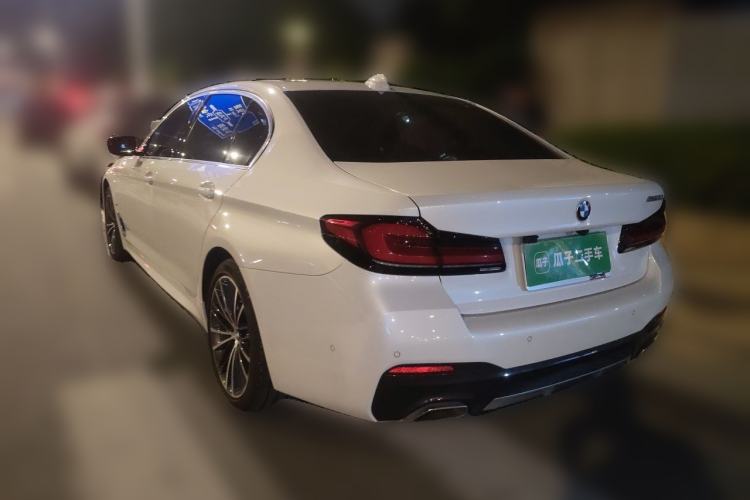Used BMW 5 Series 2022 Restyled 530Li Leading Edition M Sport Package Rear Left 45 Deg