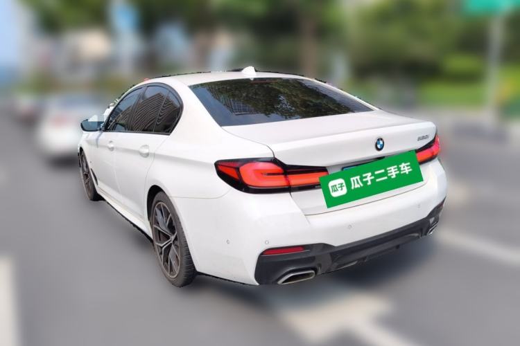 Used BMW 5 Series 2022 Updated 530i M Sport Package Rear Left 45 Deg