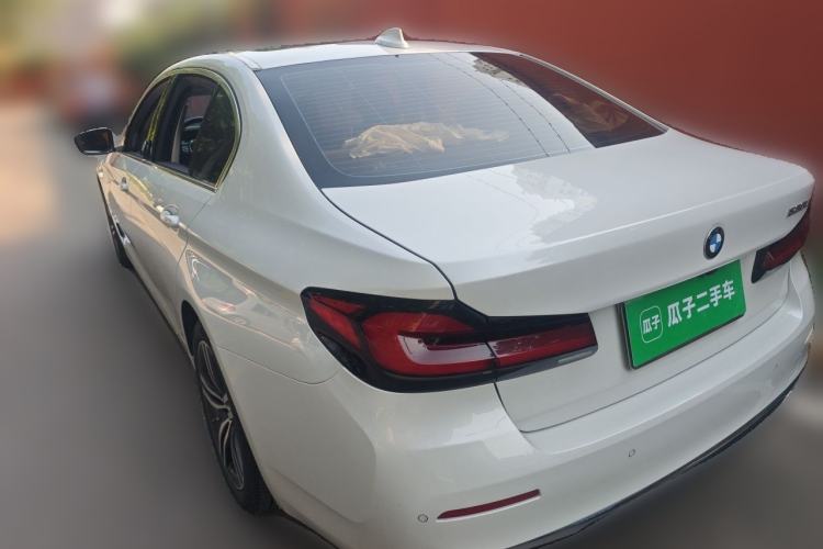 Used BMW 5 Series 2022 Second Facelift 530Li Leading Edition Luxury Package Rear Left 45 Deg