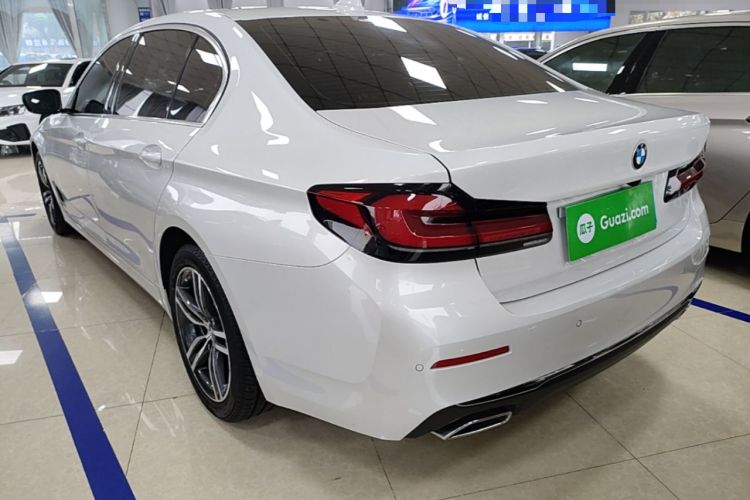 Used BMW 5 Series 2022 Updated 530Li Leading Edition Luxury Package Rear Left 45 Deg