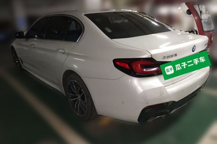 Used BMW 5 Series 2022 525Li M Sport Package Rear Left 45 Deg