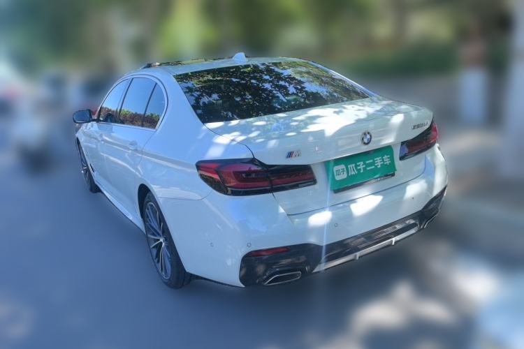 Used BMW 5 Series 2022 Restyled 530Li Leading Edition M Sport Package Rear Left 45 Deg
