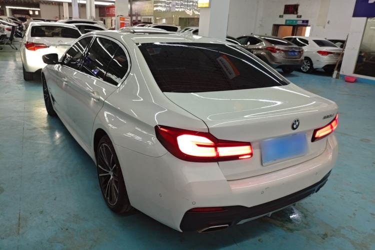 Used BMW 5 Series 2022 Restyled 530Li Leading Edition M Sport Package Rear Left 45 Deg