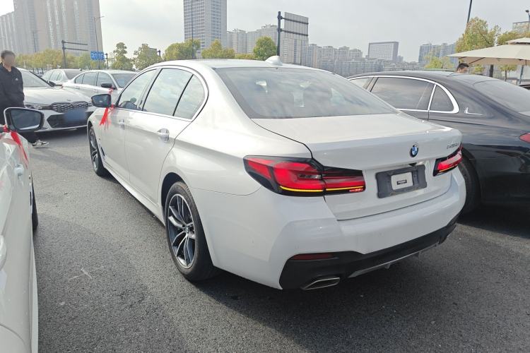 Used BMW 5 Series 2022 Restyled 525Li M Sport Package Rear Left 45 Deg