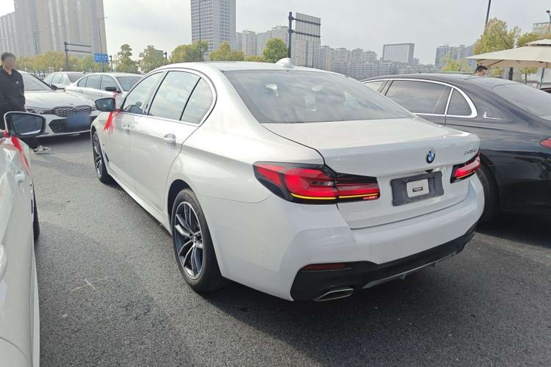 Used BMW 5 Series 2022 Restyled 525Li M Sport Package Rear Left 45 Deg