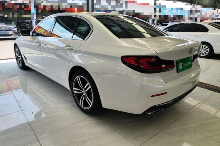 Used BMW 5 Series 2022 Updated 530Li Leading Edition Luxury Package Rear Left 45 Deg