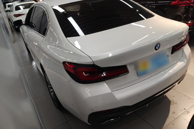 Used BMW 5 Series 2022 Restyled 525Li M Sport Package Rear Left 45 Deg