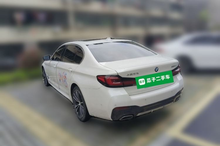 Used BMW 5 Series 2022 Restyled 530Li Leading Edition M Sport Package Rear Left 45 Deg