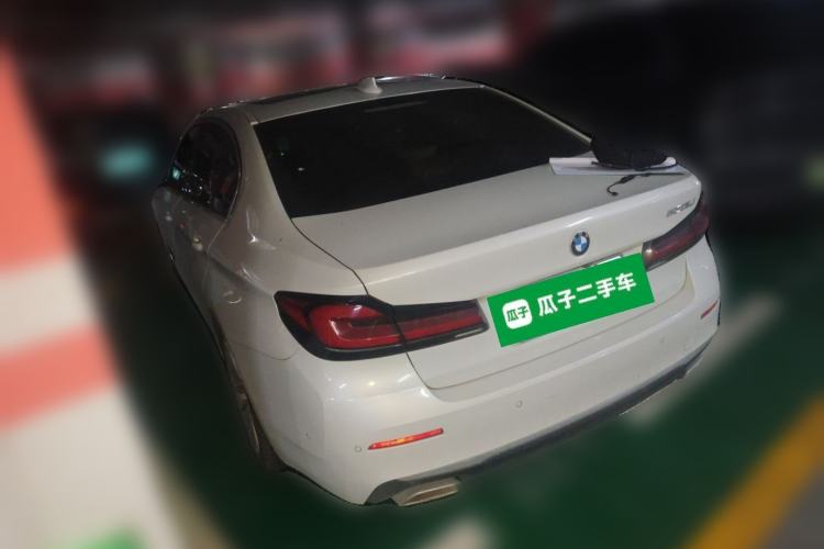 Used BMW 5 Series 2022 Updated 530Li Luxury Edition Premium Package Rear Left 45 Deg