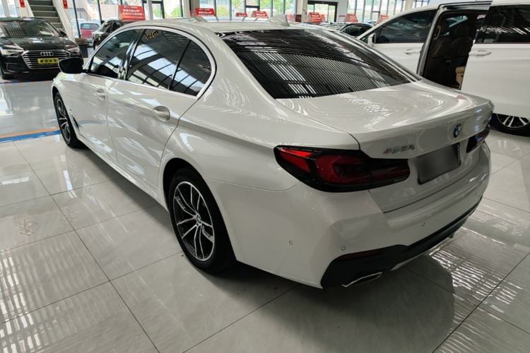 Used BMW 5 Series 2022 Restyled 525Li M Sport Package Rear Left 45 Deg