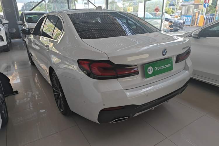 Used BMW 5 Series 2022 Restyled 530Li Leading Edition M Sport Package Rear Left 45 Deg