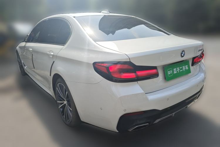 Used BMW 5 Series 2022 Restyled 530Li Leading Edition M Sport Package Rear Left 45 Deg