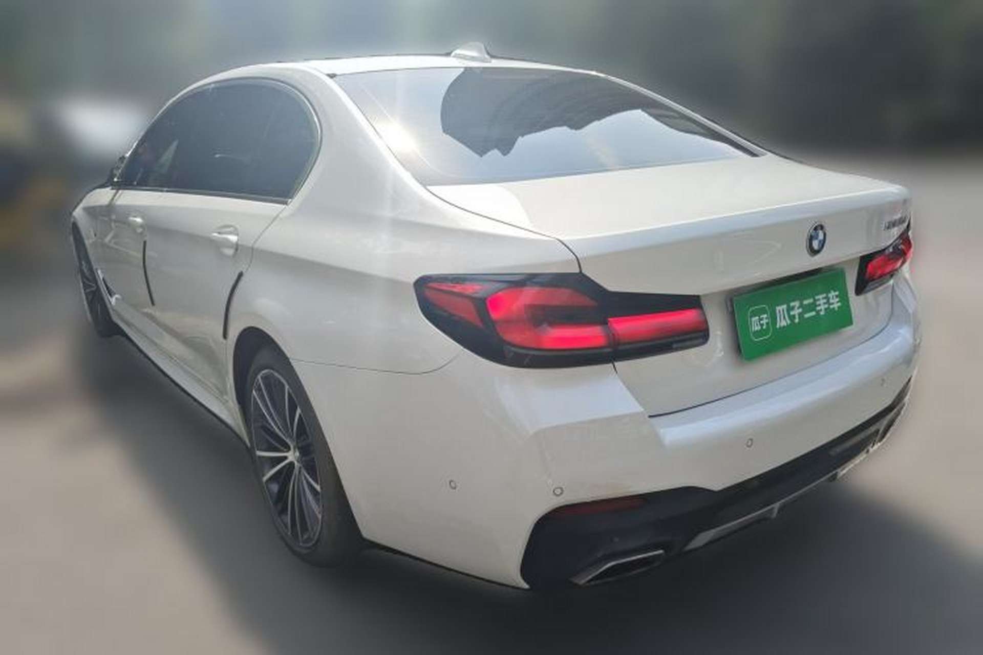 Used BMW 5 Series 2022 Restyled 530Li Leading Edition M Sport Package Rear Left 45 Deg