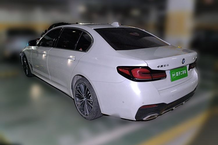 Used BMW 5 Series 2022 Restyled 530Li Leading Edition M Sport Package Rear Left 45 Deg