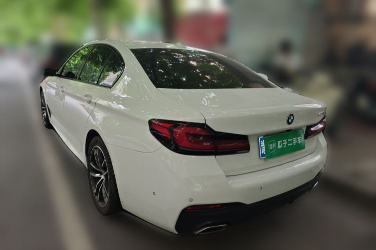 Used BMW 5 Series 2022 Restyled 525i M Sport Package Rear Left 45 Deg