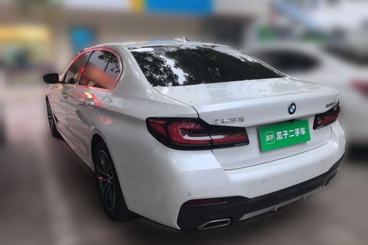 Used BMW 5 Series 2022 525Li M Sport Package Rear Left 45 Deg
