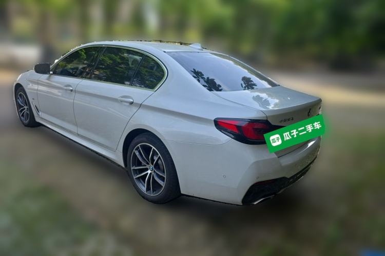 Used BMW 5 Series 2022 Restyled 525Li M Sport Package Rear Left 45 Deg