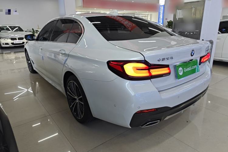 Used BMW 5 Series 2022 Restyled 530Li Leading Edition M Sport Package Rear Left 45 Deg