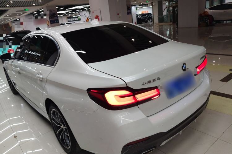 Used BMW 5 Series 2022 Restyled 525Li M Sport Package Rear Left 45 Deg