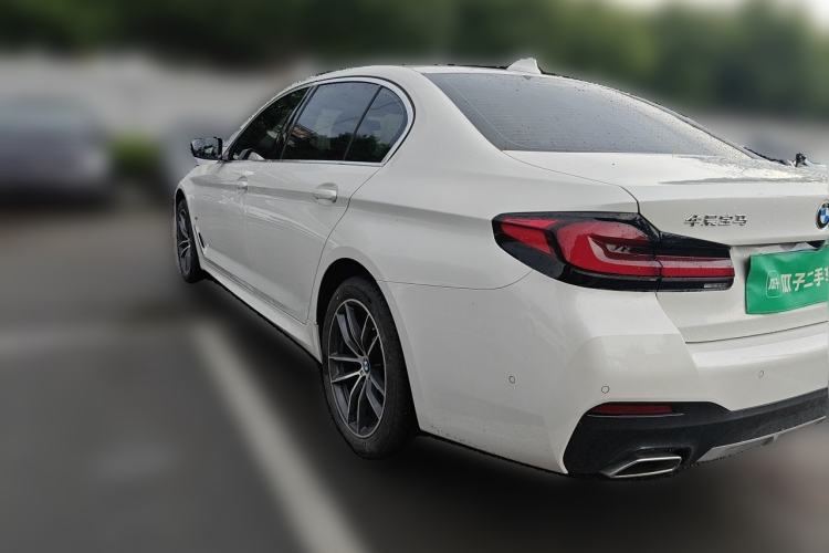 Used BMW 5 Series 2022 Restyled 525Li M Sport Package Rear Left 45 Deg