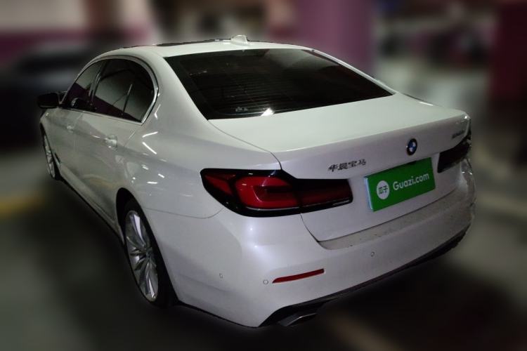 Used BMW 5 Series 2022 Second Facelift 530Li Luxury Edition Premium Package Rear Left 45 Deg