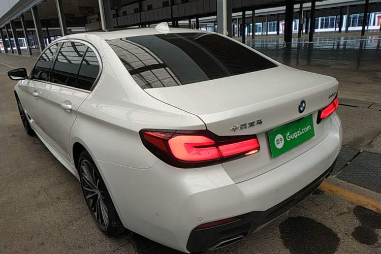 Used BMW 5 Series 2022 530Li Leading Model M Sport Package Rear Left 45 Deg