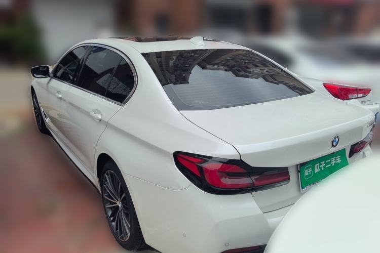 Used BMW 5 Series 2022 Restyled 530Li Leading Edition M Sport Package Rear Left 45 Deg