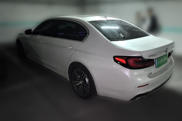 Used BMW 5 Series 2022 Second Facelift 530Li xDrive Luxury Package Rear Left 45 Deg