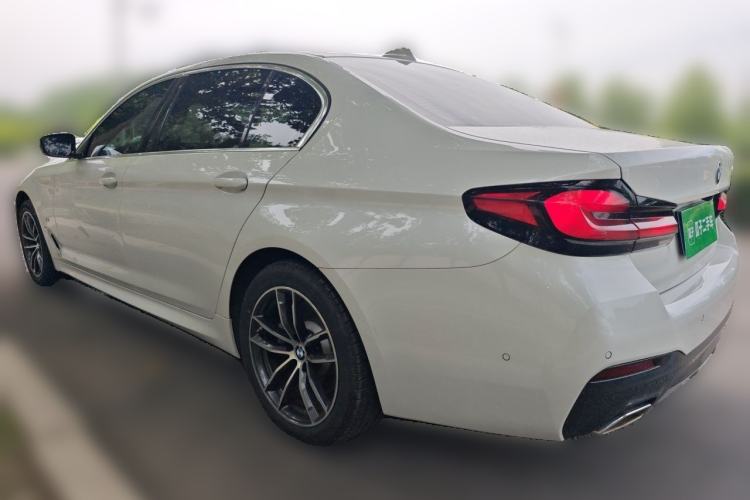Used BMW 5 Series 2022 Restyled 525Li M Sport Package Rear Left 45 Deg