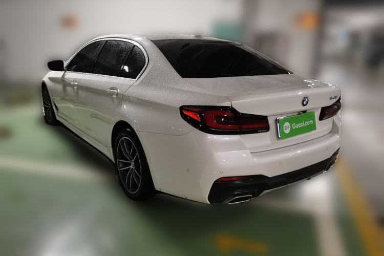 Used BMW 5 Series 2022 Restyled 525Li M Sport Package Rear Left 45 Deg