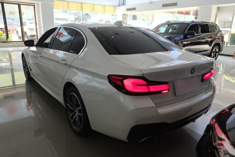 Used BMW 5 Series 2022 Restyled 525Li M Sport Package Rear Left 45 Deg