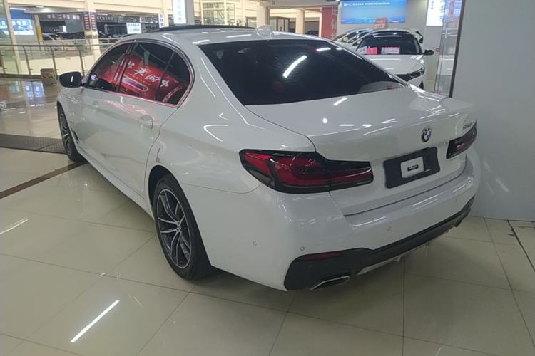 Used BMW 5 Series 2022 Restyled 525Li M Sport Package Rear Left 45 Deg