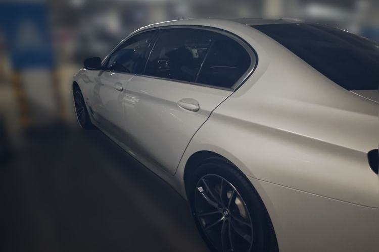 Used BMW 5 Series 2022 Restyled 525Li M Sport Package Rear Left 45 Deg