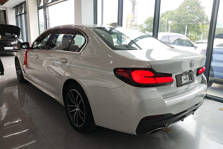 Used BMW 5 Series 2022 Restyled 525Li M Sport Package Rear Left 45 Deg