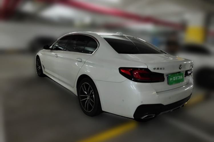 Used BMW 5 Series 2022 Restyled 525Li M Sport Package Rear Left 45 Deg