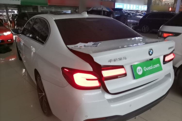 Used BMW 5 Series 2022 530Li Leading Model M Sport Package Rear Left 45 Deg