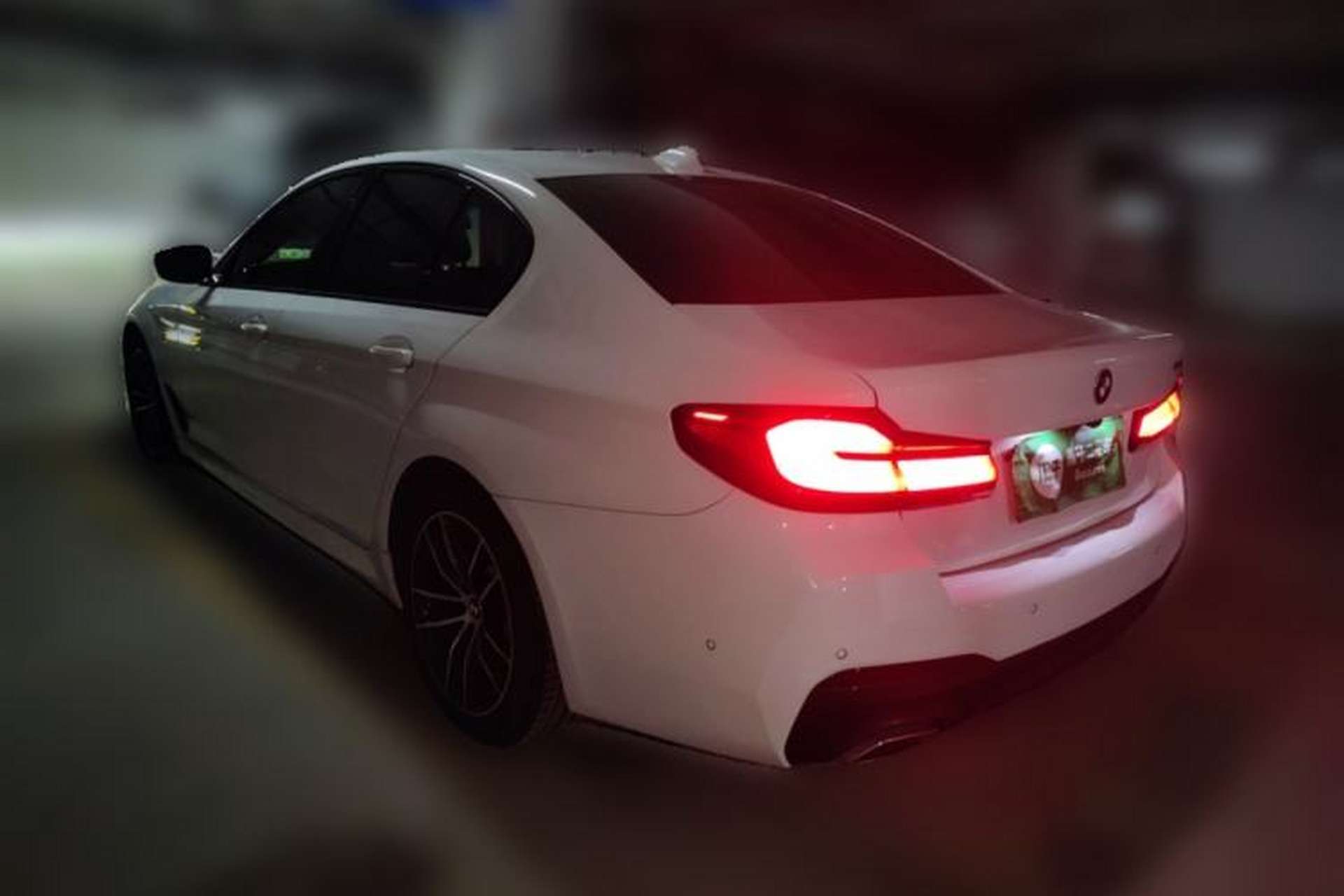 Used BMW 5 Series 2022 525i M Sport Package Rear Left 45 Deg