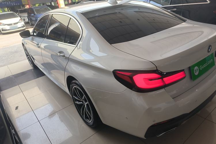 Used BMW 5 Series 2022 Restyled 525Li M Sport Package Rear Left 45 Deg