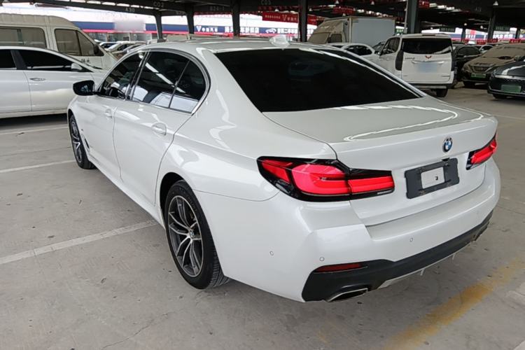 Used BMW 5 Series 2022 Restyled 525Li M Sport Package Rear Left 45 Deg
