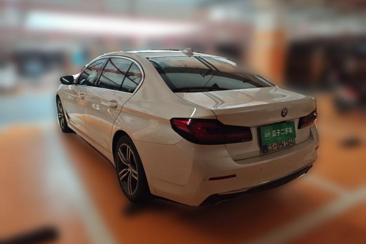 Used BMW 5 Series 2022 Updated 530Li Leading Edition Luxury Package Rear Left 45 Deg
