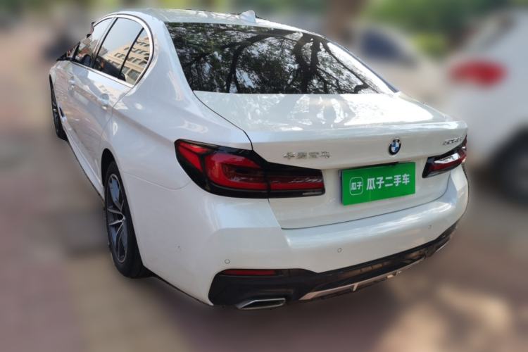 Used BMW 5 Series 2022 Restyled 525Li M Sport Package Rear Left 45 Deg