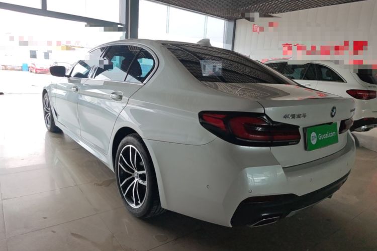 Used BMW 5 Series 2022 Restyled 525Li M Sport Package Rear Left 45 Deg