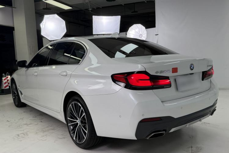 Used BMW 5 Series 2022 Restyled 530Li Leading Edition M Sport Package Rear Left 45 Deg